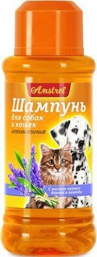 

Шампунь Amstrel репелентный от блох с маслом лаванды и чайного дерева 320 мл