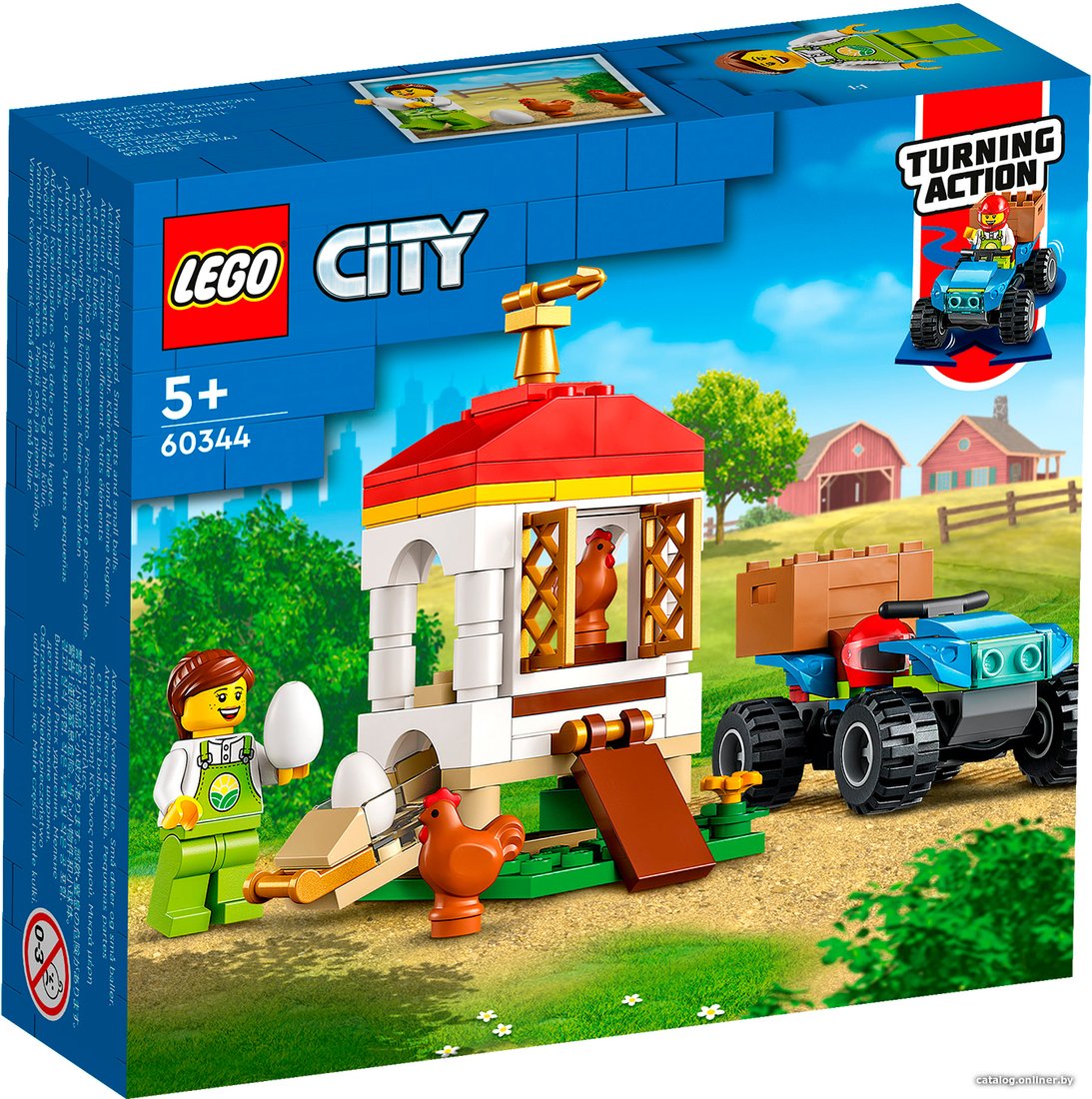 Конструктор LEGO City 60344 Курятник