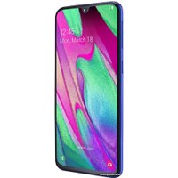 Смартфон Samsung Galaxy A40 4GB/64GB (синий)