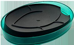 

Мыльница Berossi Boho АС 97366000 (мята полупрозрачный)