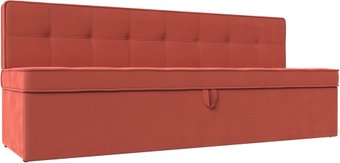 Лига диванов Техас 340 (микровельвет коралловый)
