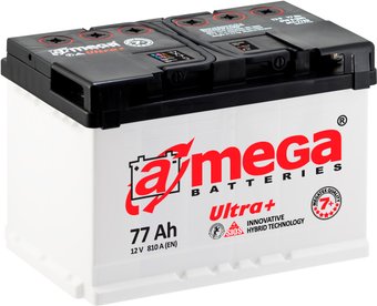 A-mega Ultra Plus 6СТ-77 R (77 А/ч)