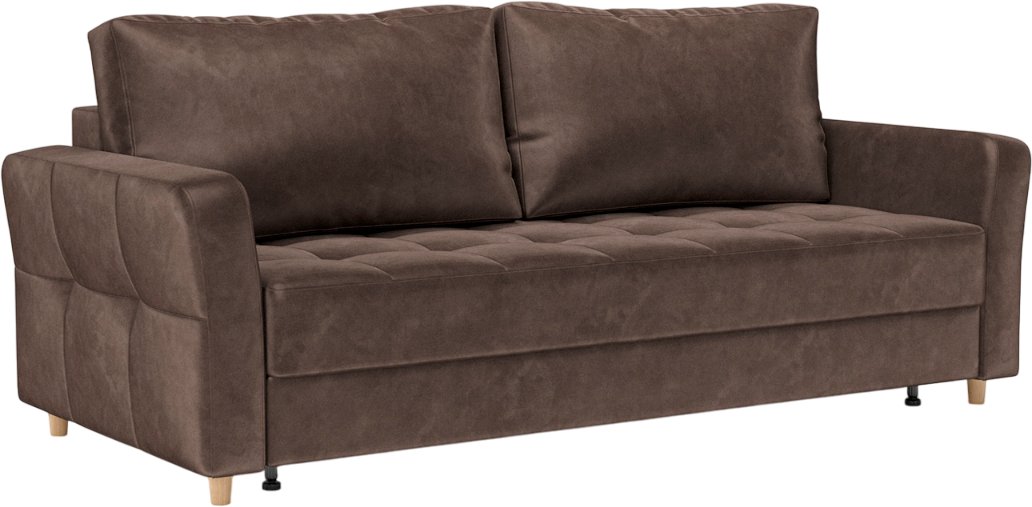 

Диван Мебель-АРС Пантен (бархат шоколадный Star Velvet 60 Coffee)