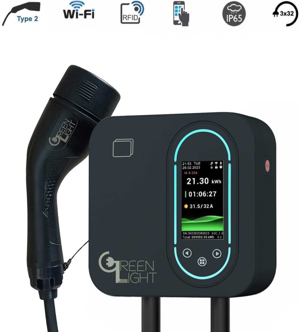 

Зарядная станция GNLT Type2 (3х32А)