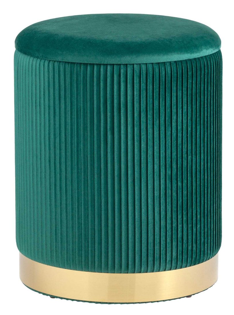

Пуфик Stool Group Шарлотта с ящиком 19A205VA-8167-25 (велюр зеленый)