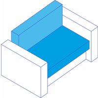 Диван Сириус Лидер-3 НПБ 185x110 (Eva 30 велюр зеленый)