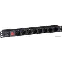 Блок розеток ExeGate ServerPro PDU-19H801 Al-8S-C14-SW
