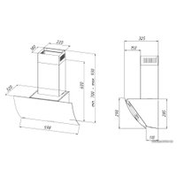Кухонная вытяжка Akpo Clarus eco 60 WK-4 (серый)