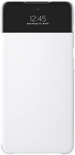 Чехол для телефона Samsung S View Wallet Cover для Samsung Galaxy A72 (белый)