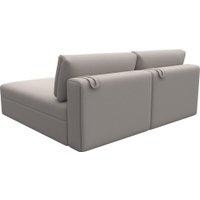 Угловой диван Лига диванов Лига-060 НПБ угол универсальный 129506 (замша Joly 05 бежевый)