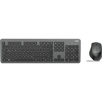 Офисный набор Hama KMW-700 Set (черный/серый)