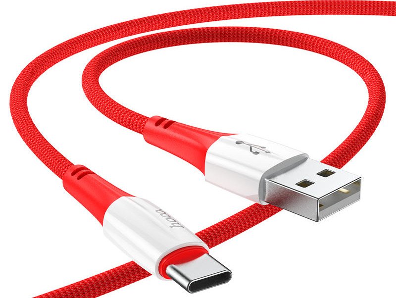 

Кабель Hoco X70 USB Type-A - USB Type-C (1 м, красный)