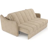 Диван Мебель-АРС аккордеон Давос НПБ 140x200 см M2-113-42 (Vivaldi бежевый)