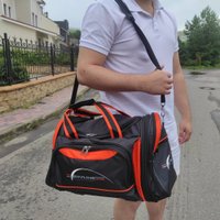 Спортивная сумка Polar 6067-2 (черный/синий)