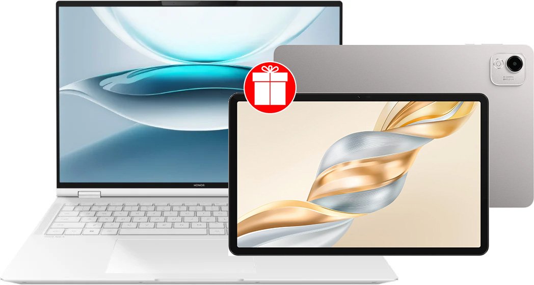 

Ноутбук HONOR MagicBook Pro 16 DRB-P 5301APWK + планшет HONOR Pad X9a Wi-Fi ELN2-W29 8GB/256GB по акции
