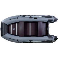 Моторно-килевая лодка RiverBoats 330 (серый/черный)