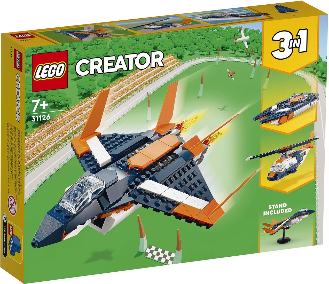 

Конструктор LEGO Creator 31126 Сверхзвуковой самолет