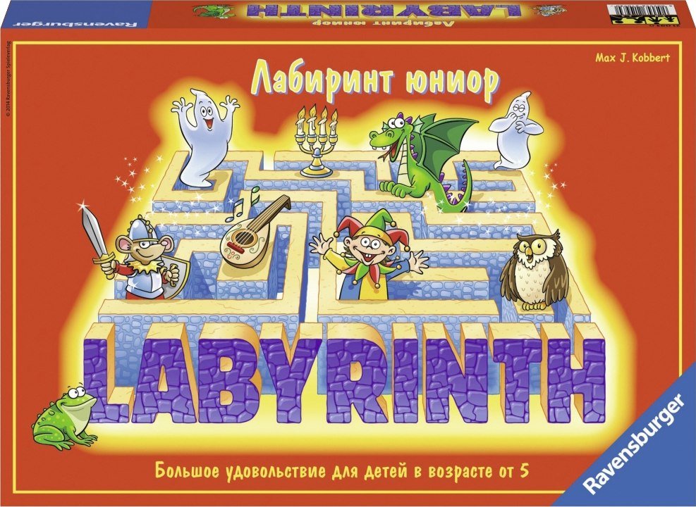 

Настольная игра Ravensburger Лабиринт Юниор 21093