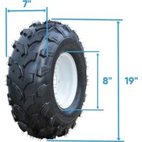  Brado колесо для культиватора 19x7-8