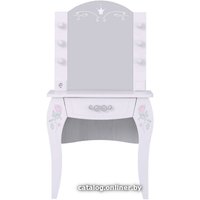 Туалетный столик с зеркалом Аквилон Розалия №12 (лиственница белая)