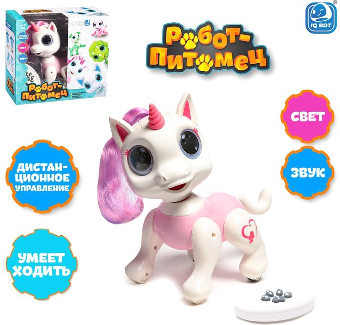 

Интерактивная игрушка IQ Bot Единорожка 8316B