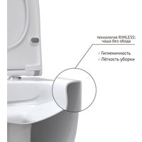 Унитаз подвесной Berges Wasserhaus Ego XL 082038