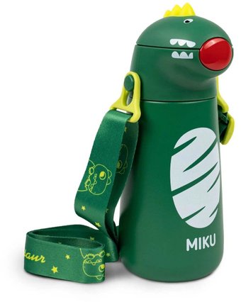 Miku Динозаврик 400мл (зеленый)