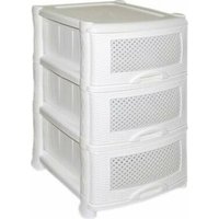 Комод Violet Плетенка 035306 (белый)