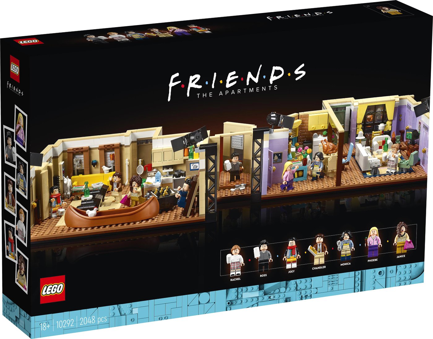 

Конструктор LEGO Creator 10292 Квартиры героев сериала «Друзья»
