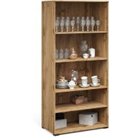 Шкаф-витрина Империал Лацио Сканди 2д (вотан/сканди графит/ручка черная)