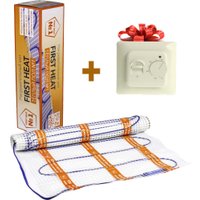 Нагревательный мат Теплый пол №1 ТСП-2400-15.0 с терморегулятором RТС 70.26