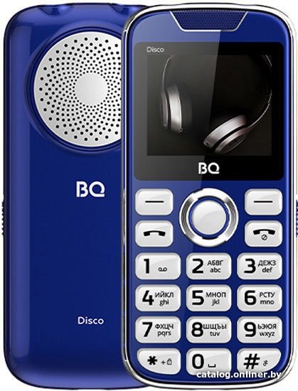 Кнопочный телефон BQ BQ-2005 Disco (синий)