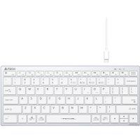 Клавиатура A4Tech Fstyler FBX51C (серебристый/белый)