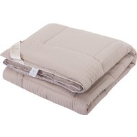 Одеяло АртПостель Облегченное Евро 200x215 5156 (страйп-сатин/овечья шерсть)