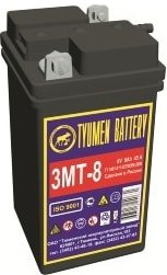 Мотоциклетный аккумулятор Tyumen Battery 3МТ-8 (8 А·ч)