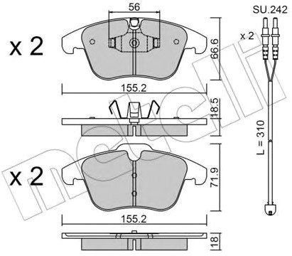 

Metelli 2206755K