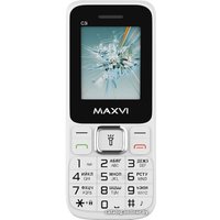 Кнопочный телефон Maxvi C3i (белый)