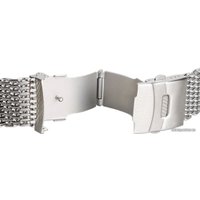 Браслет Rumi Shark металлический 20 мм (серебристый) в Гомеле