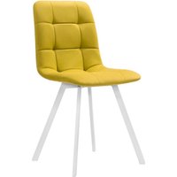 Стул Notta Чилли (белый/горчичный)