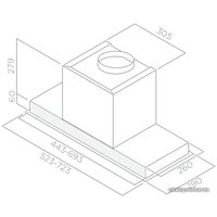 Кухонная вытяжка Elica Hidden HT IXGL/A/60