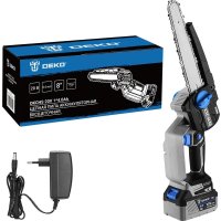 Аккумуляторная пила Deko DKCHS 20V 063-4483-1 (с 1-им АКБ)