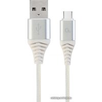 Кабель Gembird CC-USB2B-AMCM-1M-BW2 USB Type-A - USB Type-C (1 м, белый)