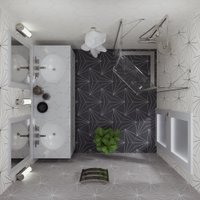 Душевой уголок Triton Сигма 100x100 (хром, без поддона)