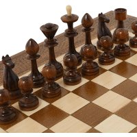 Шахматы/шашки/нарды Haleyan Резные 40 kh112