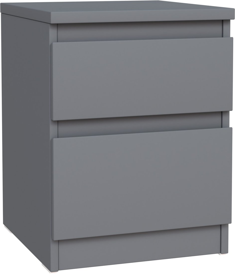 

Тумба Mio Tesoro Кастор 2 ящика 2.03.03.050.4 (серый)