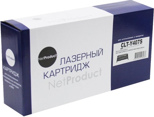 

Картридж NetProduct N-CLT-Y407S (аналог Samsung CLT-Y407S)