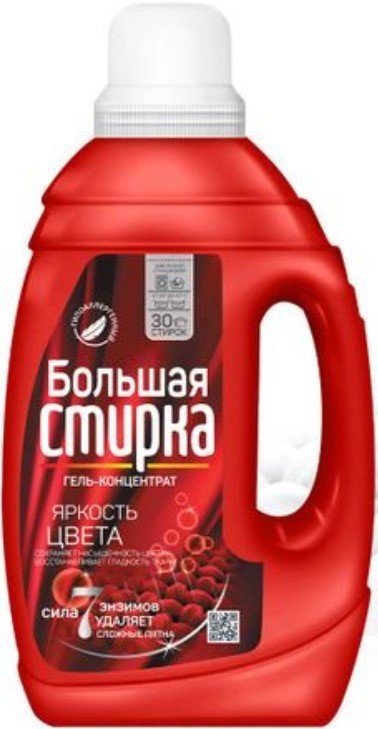 

Гель для стирки Большая стирка Color 1.2 кг