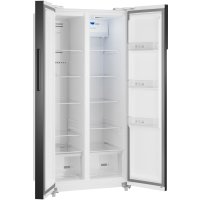 Холодильник side by side Weissgauff WSBS 500 Inverter NoFrost White Rock Glass
