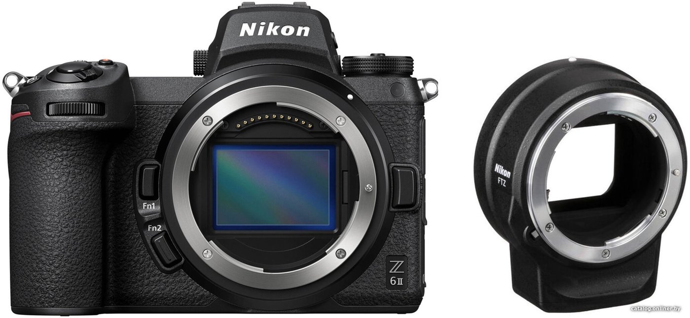 Беззеркальный фотоаппарат Nikon Z6 II Body + FTZ Adapter