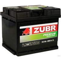 Автомобильный аккумулятор Zubr Premium R+ Турция (52 А·ч)